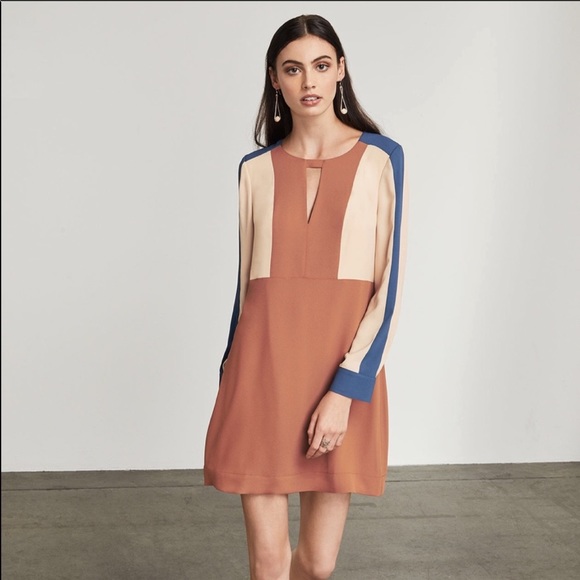 BCBGMaxAzria Cori Colorblocked Dress - Picture 1 of 7